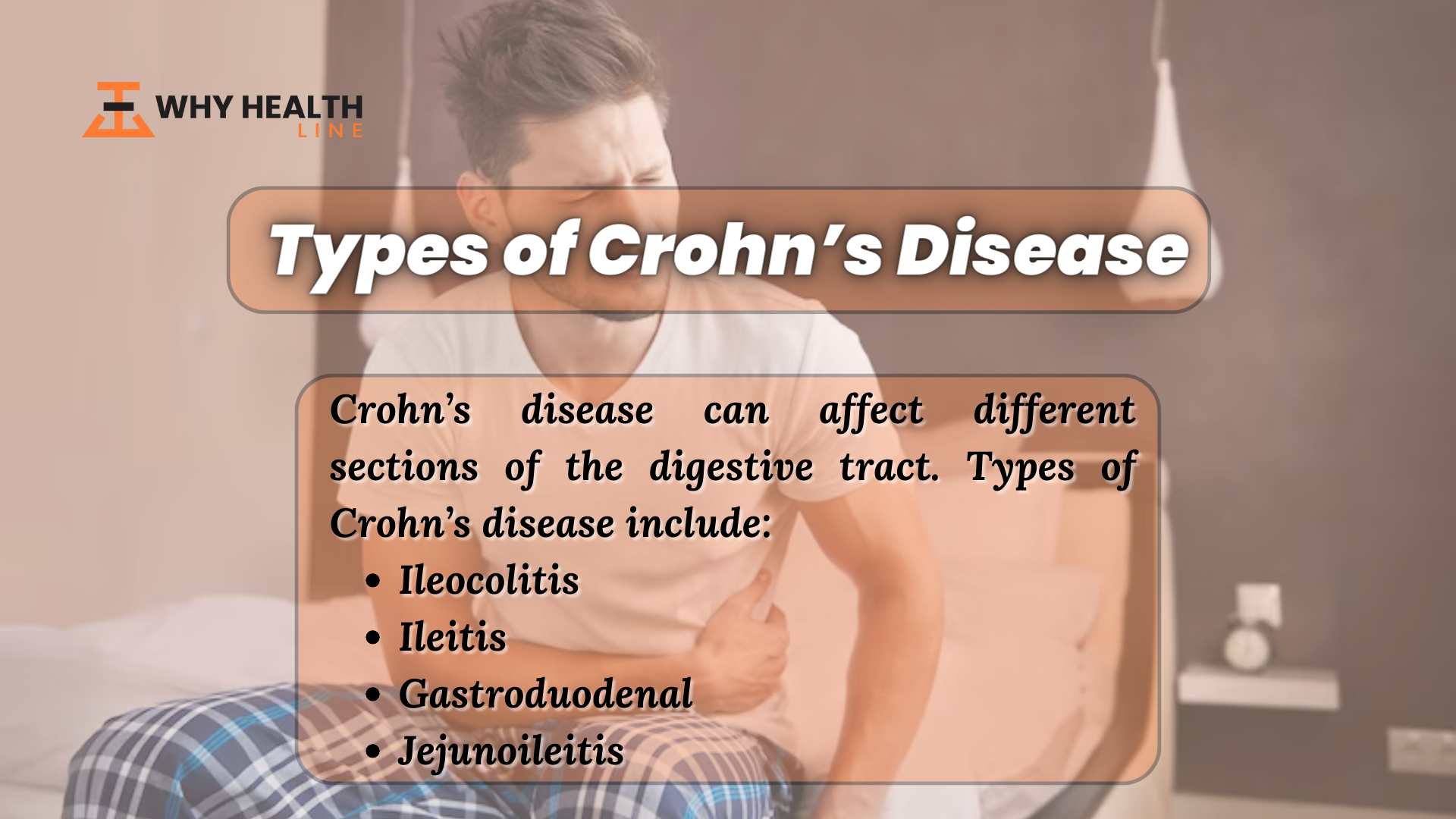 Types of Crohn’s Disease