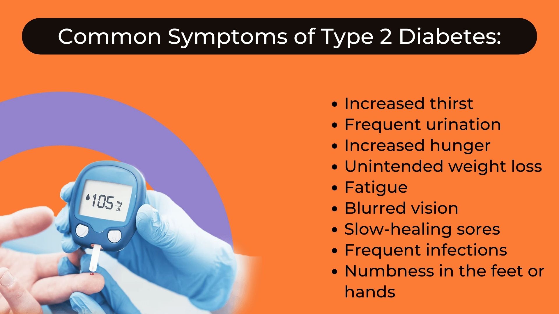 Common Symptoms of Type 2 Diabetes