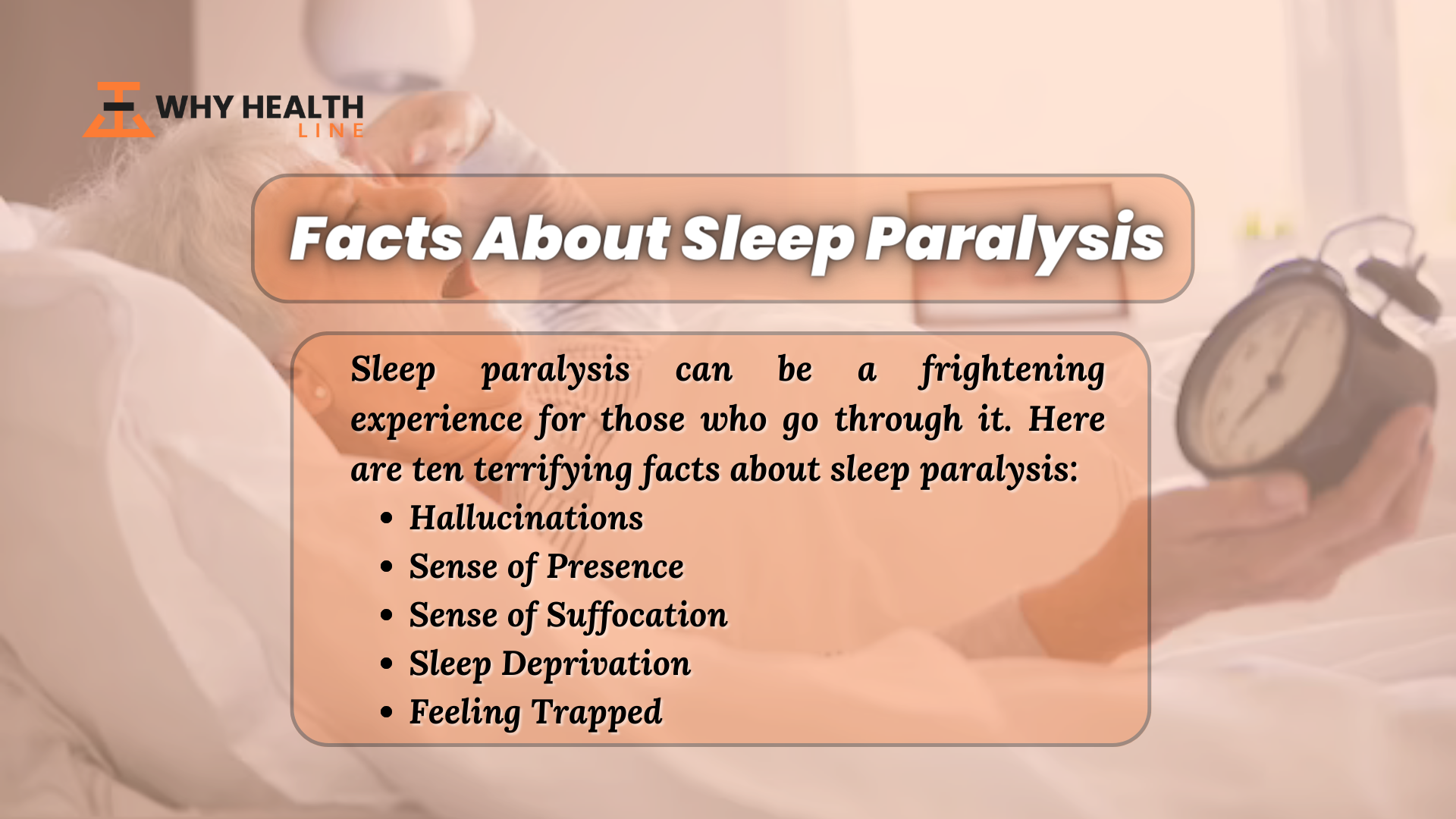 Facts about Sleep Paralysis