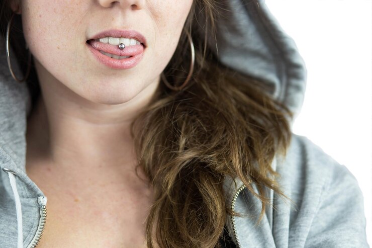 different tongue piercings